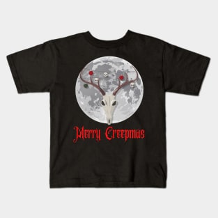 Merry Creepmas [red] Kids T-Shirt